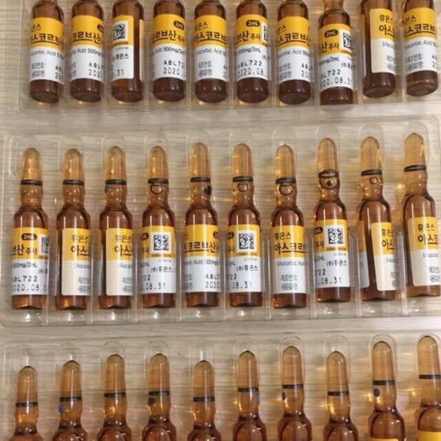 Serum tinh chất vitamin C hộp 50 ống