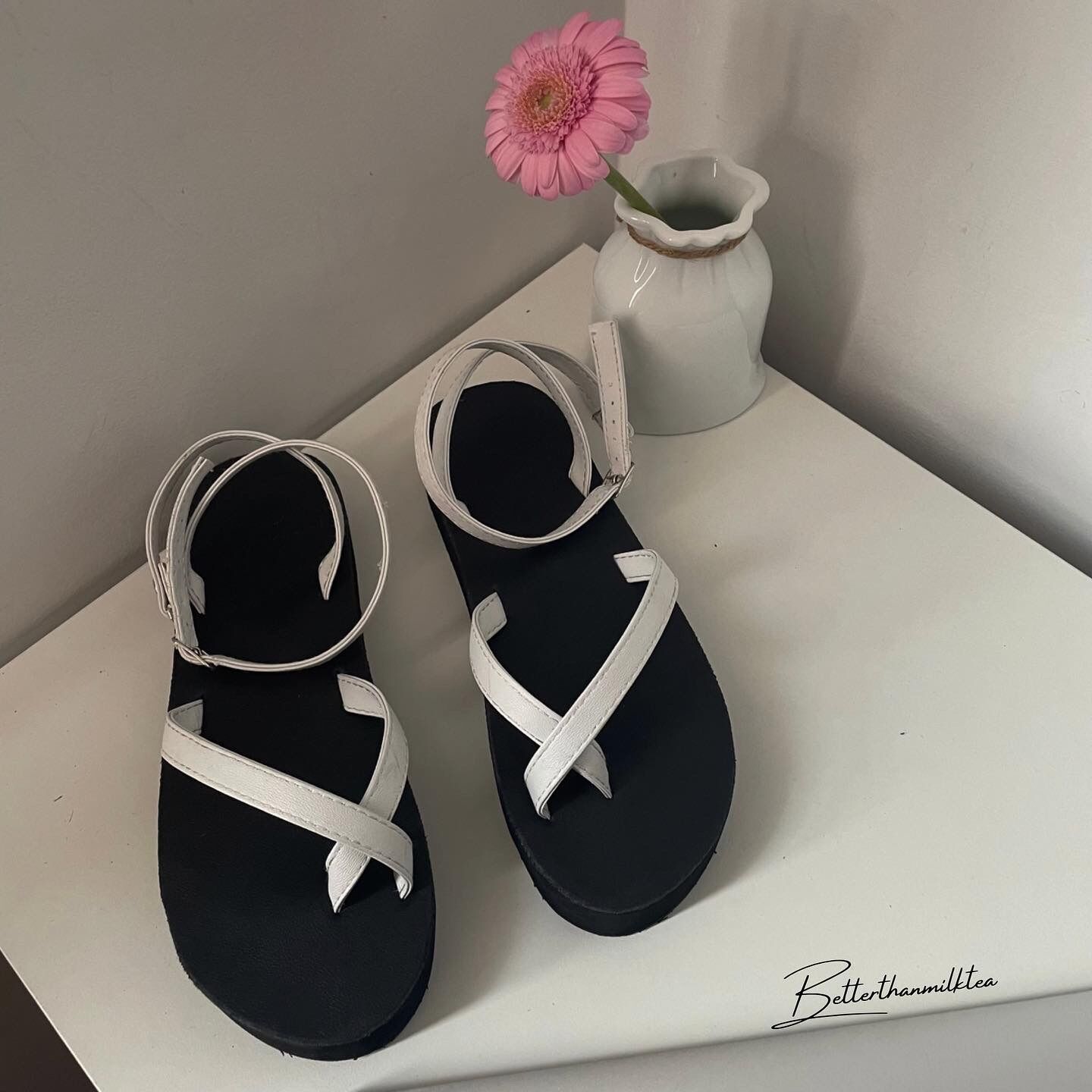 [SaSa] Sandals Betterthanmilktea SaSa đế xuồng cao 3cm