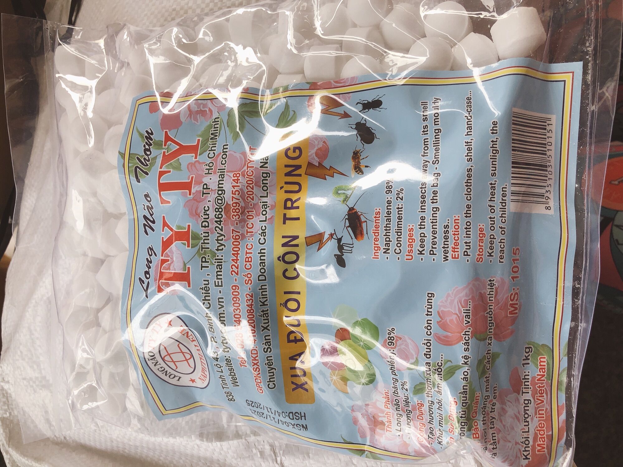 Long não tyty 1kg ( 1 bịt )