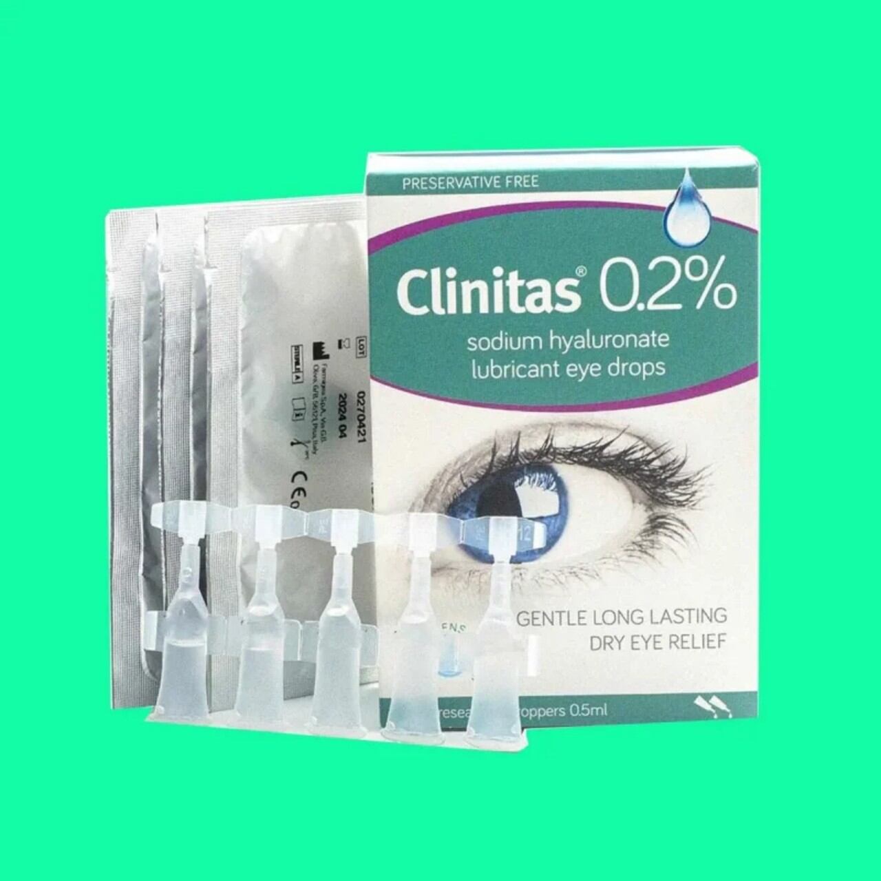 Dung dịch nhỏ mắt Clinitas 0.2%