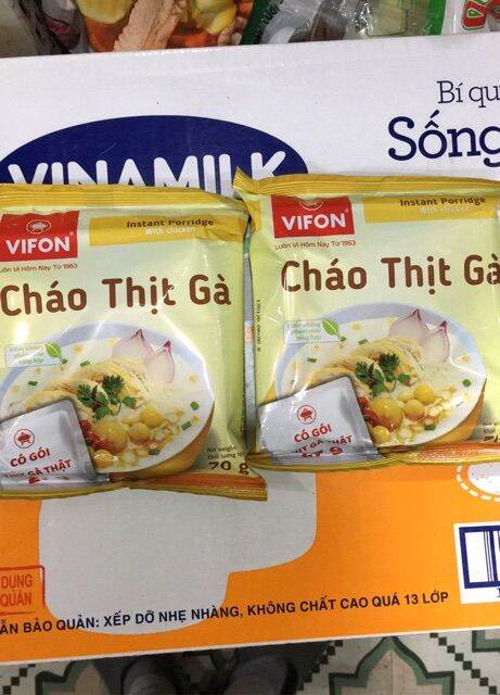 Cháo thịt vifon gói 70g