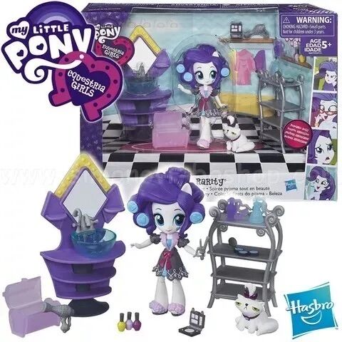 Bộ mô hình búp bê little Pony equestria girl của Hasbro