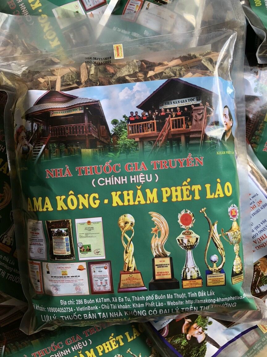 Amakong chính hiệu-khăm phét lào