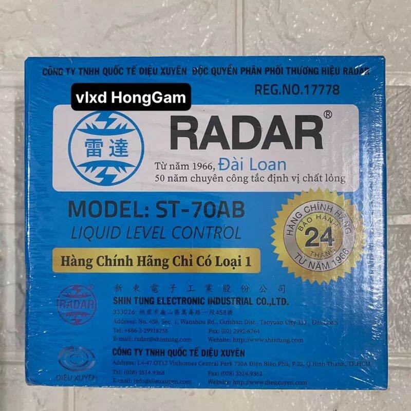 Van phao thông minh - phao điện, phao cơ - hãng onpas, radar
