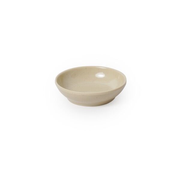 Combo 50 chén chấm nhựa melamine màu nâu (nhiều size)