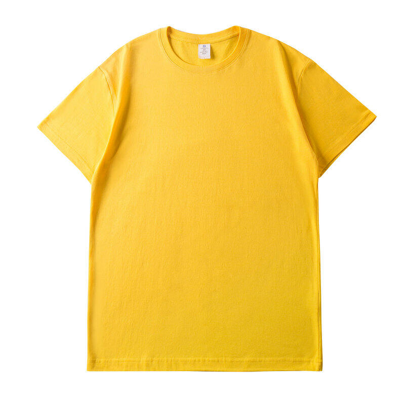 Áo phông màu trắng trơn áo phông trắng tay lỡ màu trơn cotton nguyên chất tay ngắn nam nữ áo phông văn hóa vẽ tranh vẽ tay diy nhuộm buộc