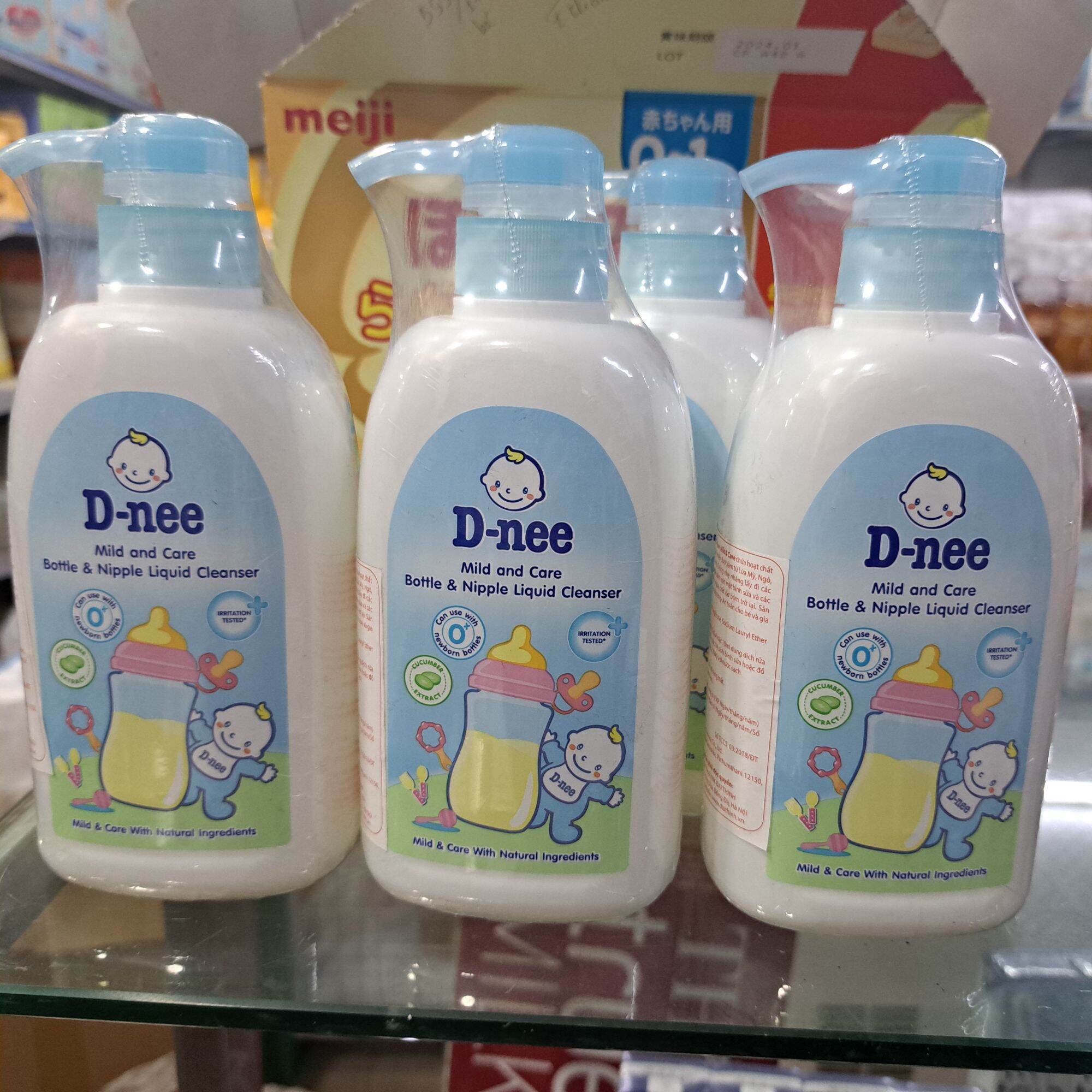 Nước Rửa Bình D-nee dạng chai 500ml