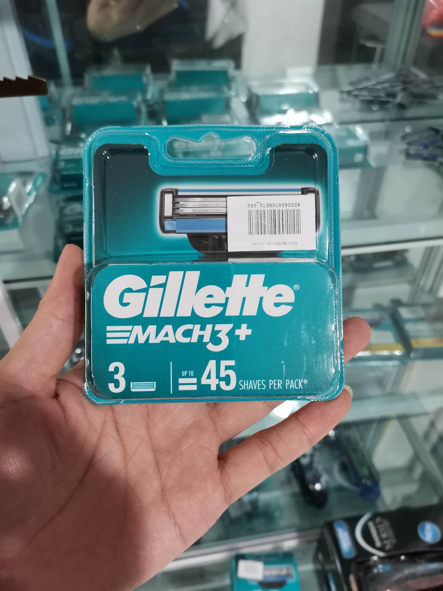 🇻🇳 Lưỡi dao cạo râu Gillette mach 3 + ( HỘP 3 LƯỠI )