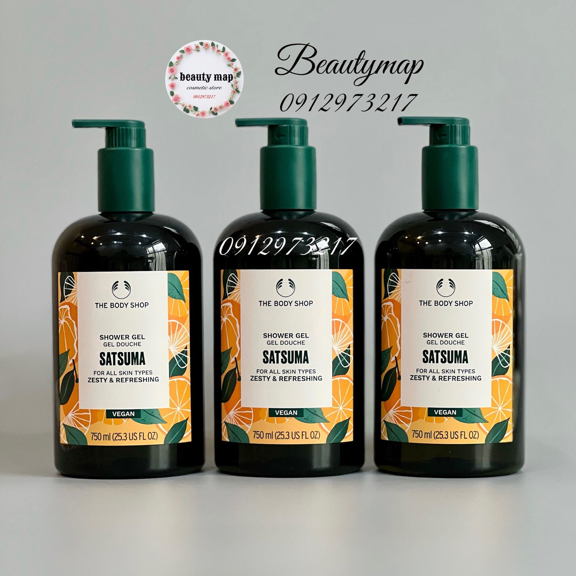 Gel Tắm The Body Shop Satsuma 750Ml