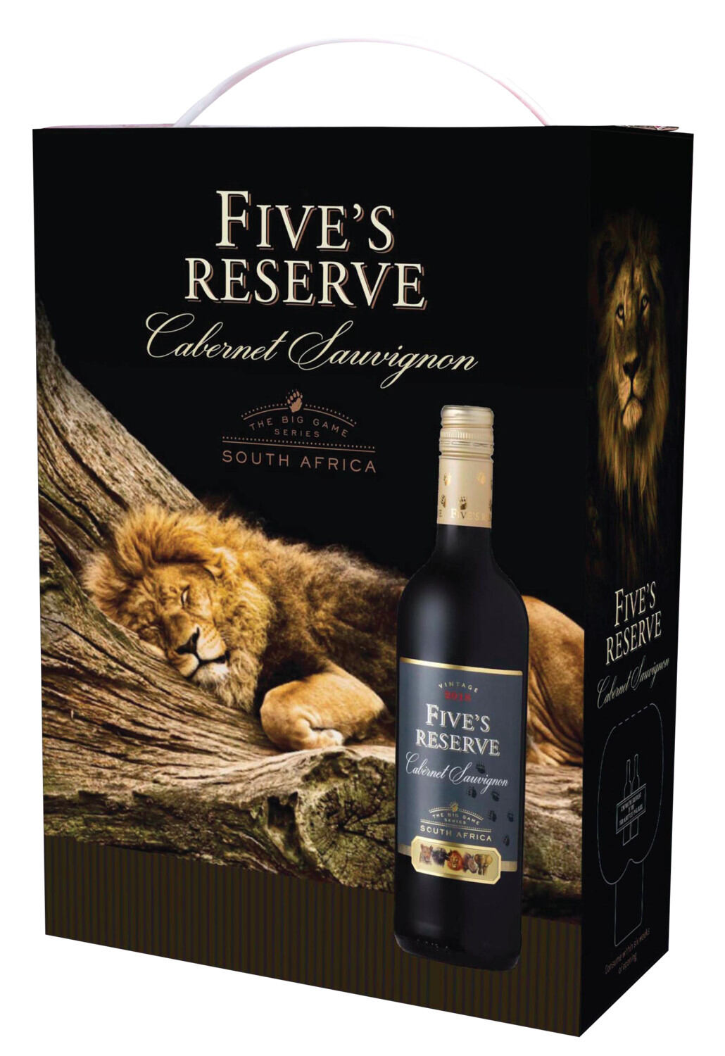 Vang Bịch Nam Phi Five's Reserve Nhập Khẩu