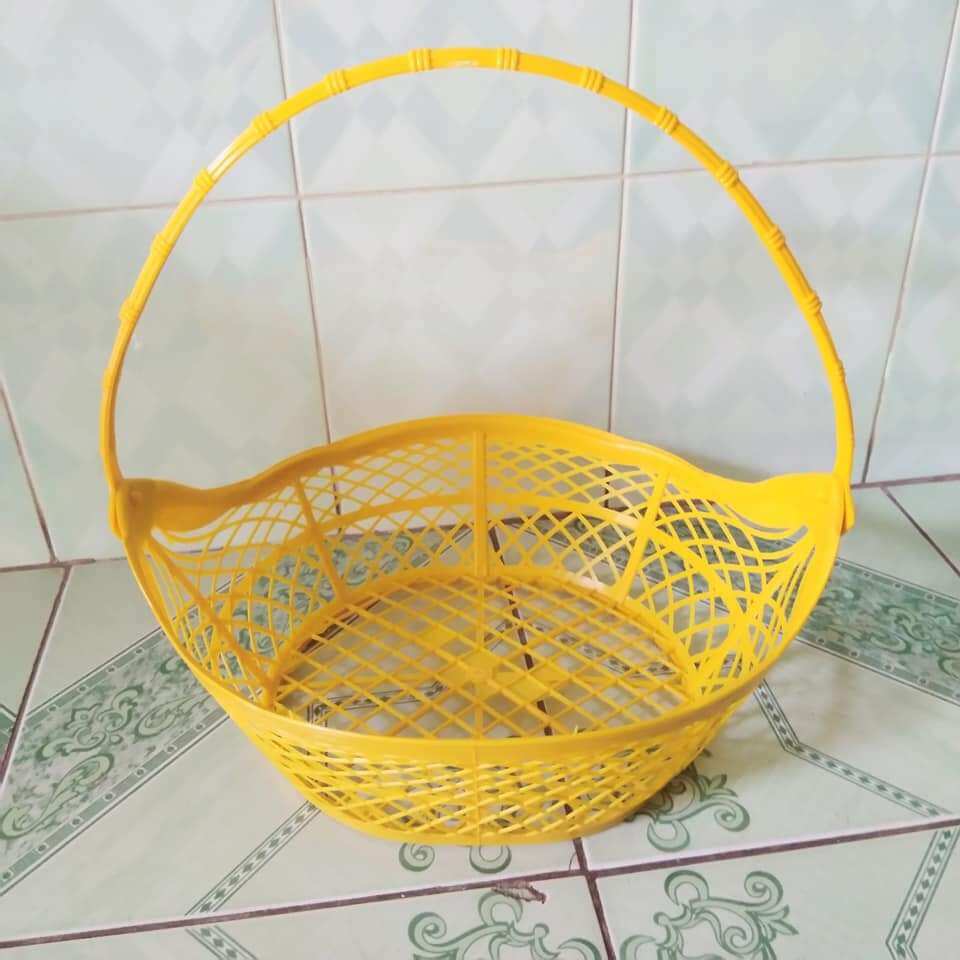 Lố 10 chiếc giỏ quà nhựa