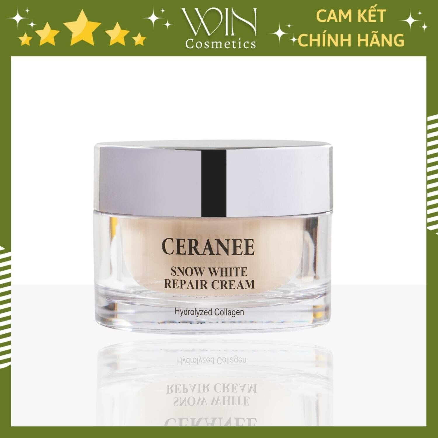 Kem dưỡng da Snow White Repair Cream dưỡng ẩm, nâng tone, phục hồi tế bào da từ sâu bên trong