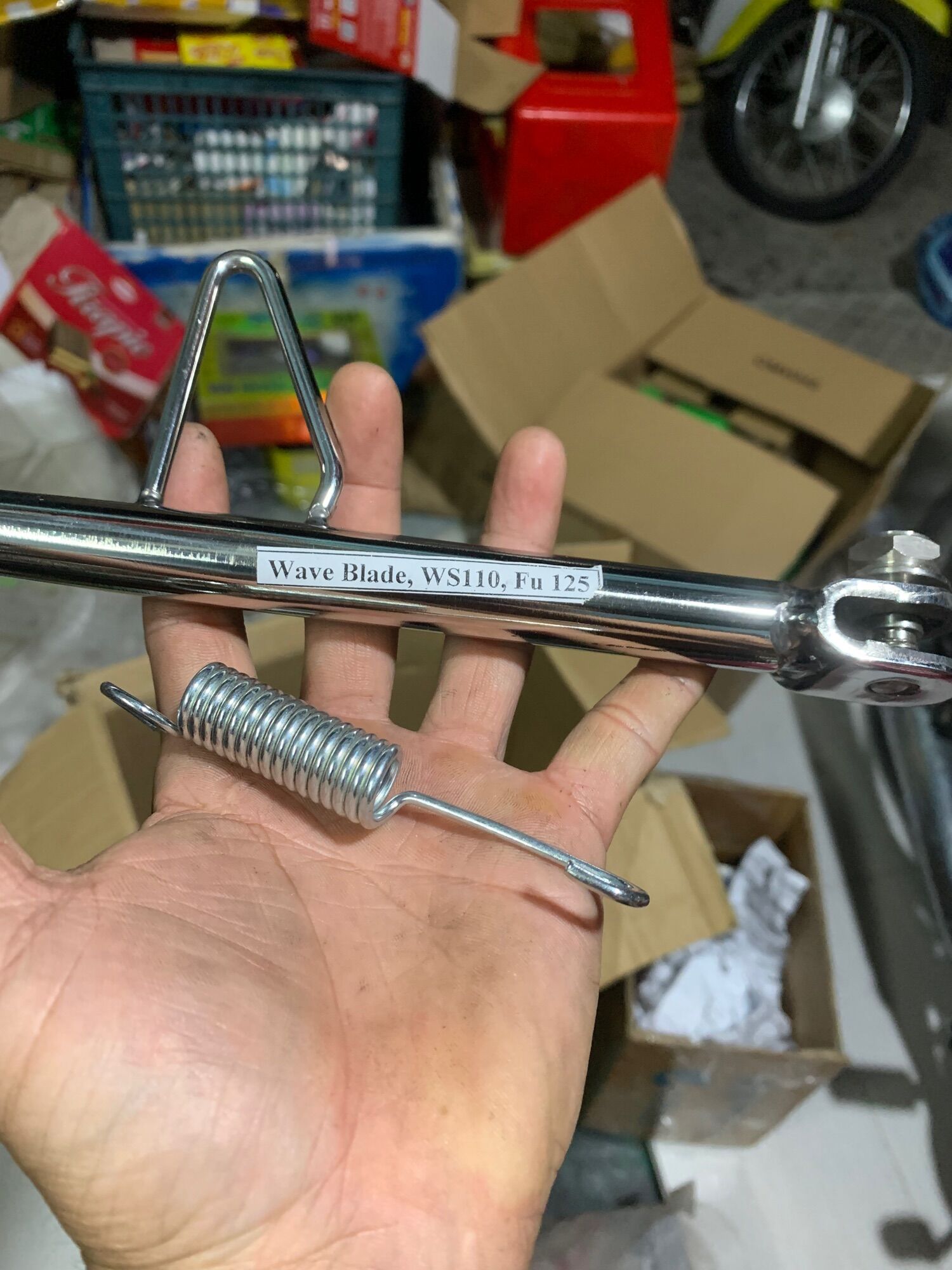 Chân chống nghiêng inox (loại đặc biệt)