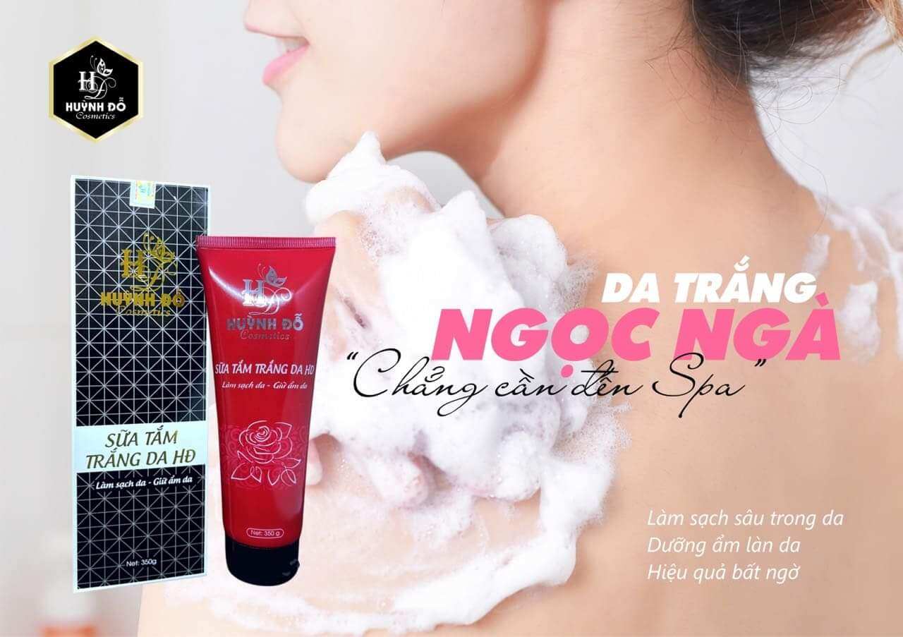 Sữa tắm trắng da huỳnh đỗ