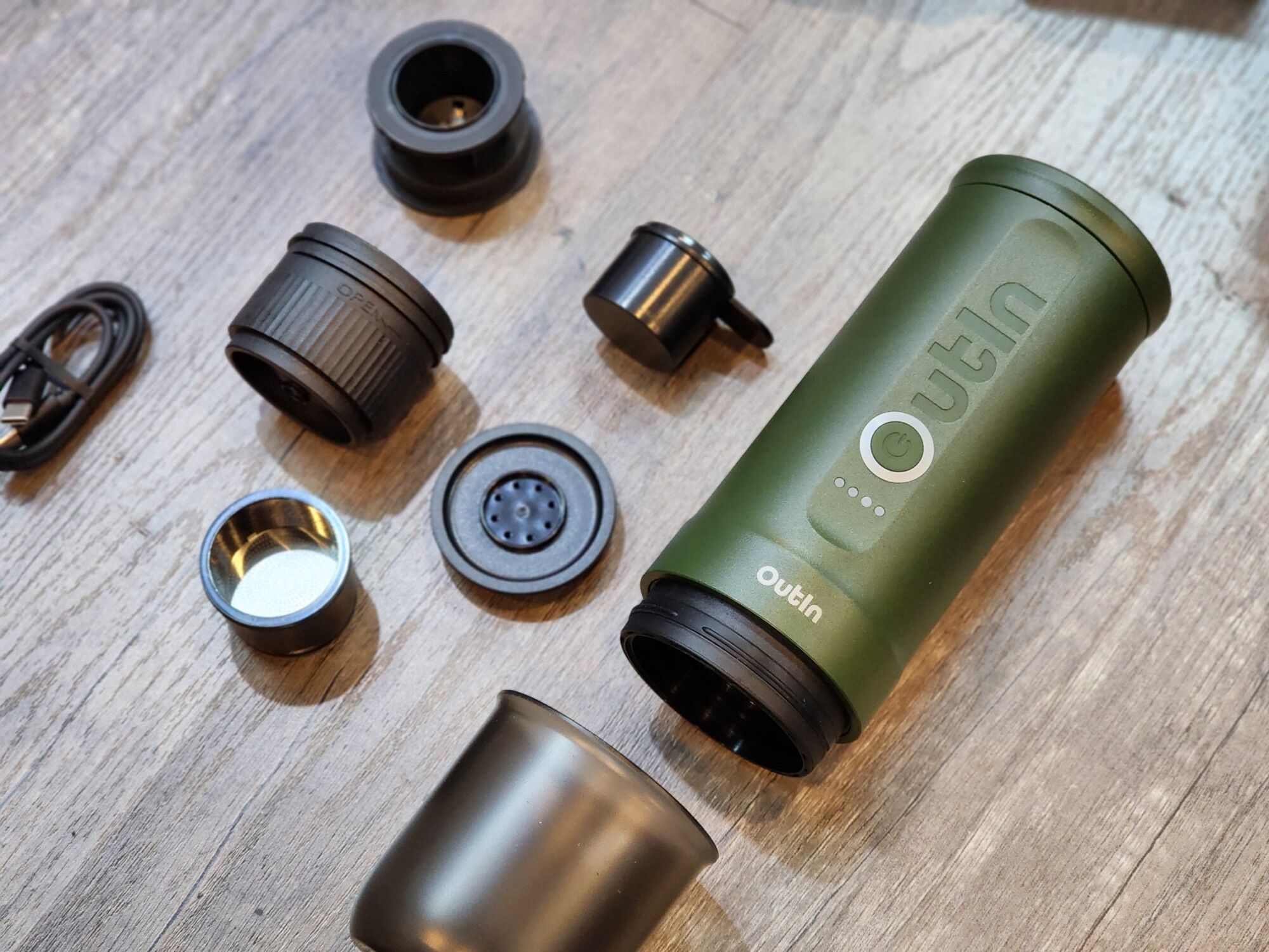 Máy Pha Cafe Outin Nano Portable Espresso Machine