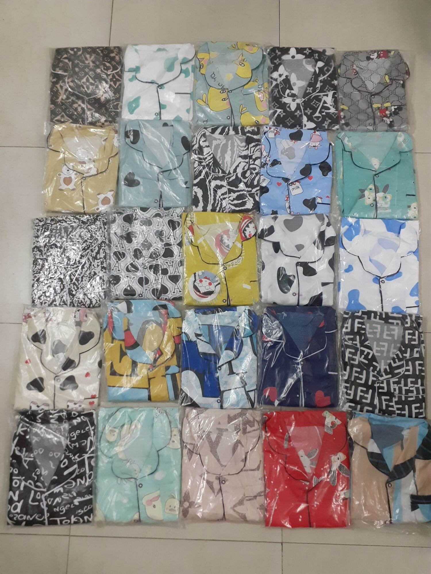 Combo 10 Bộ Tay Dài Quần Dài 40-60kg
