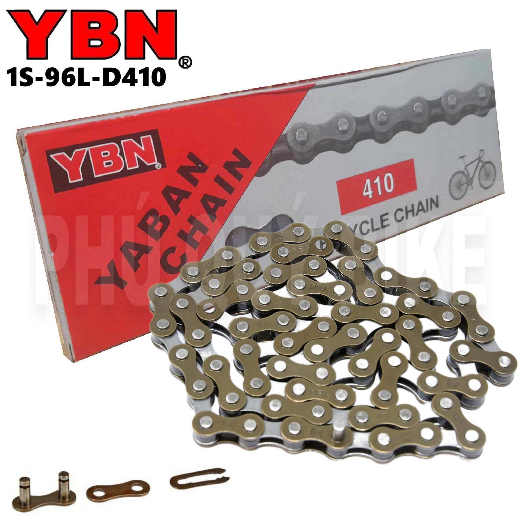 Sên xe đạp học sinh/trẻ em ybn d410-96l 1 speed full box