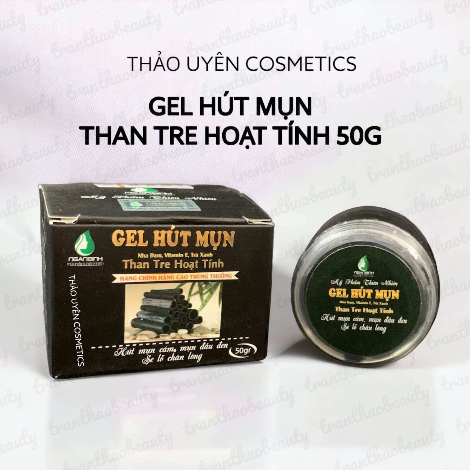Gel Lột Mụn Than Tre Hoạt Tính Ngân Bình 50g