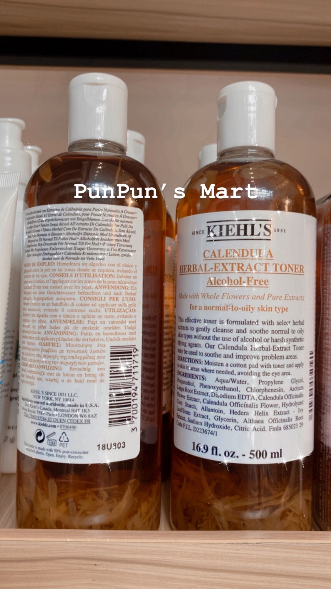 (HÀNG MỸ)  Toner hoa cúc Kiehl’s 500ml