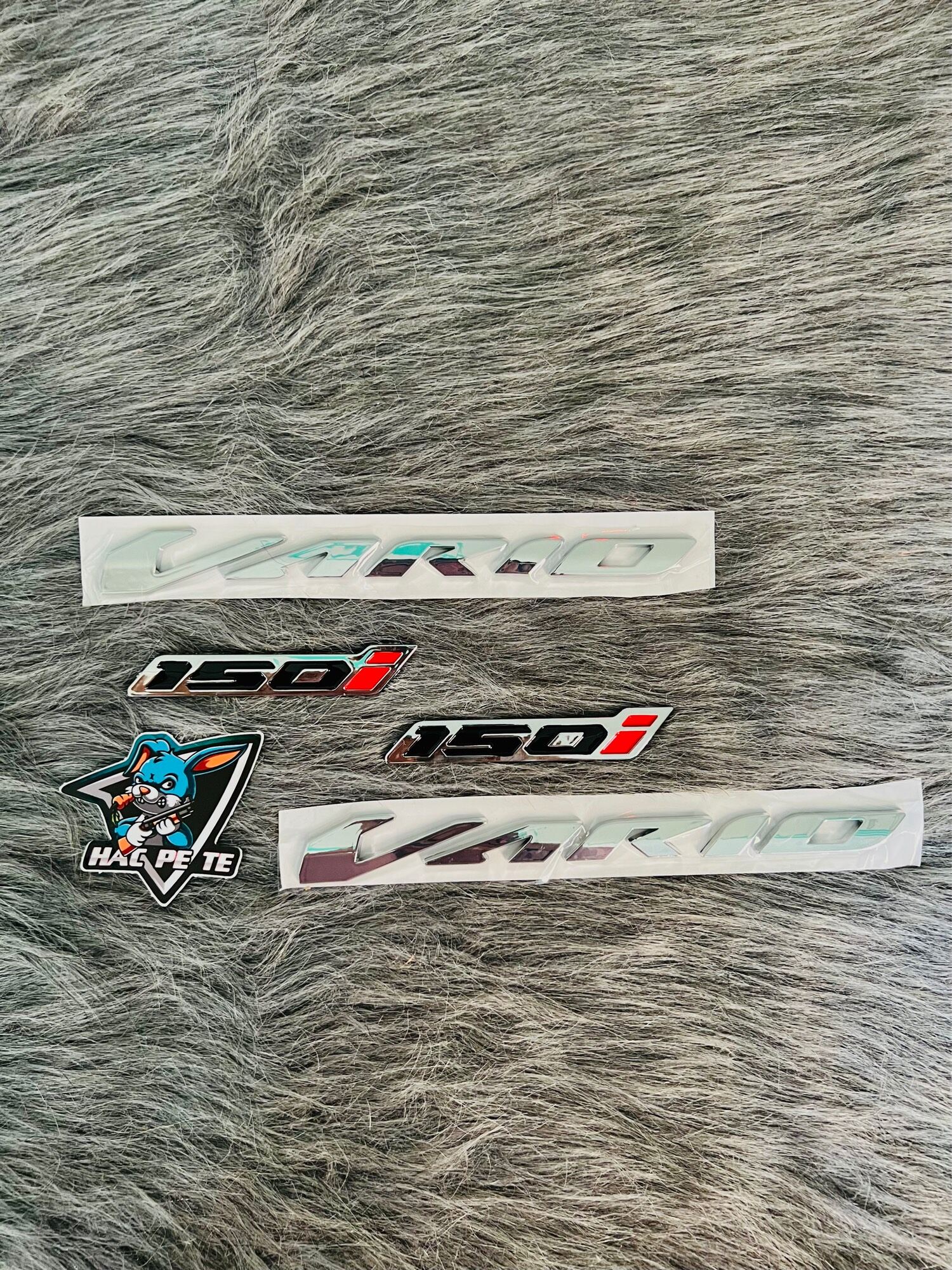 [SALE]Tem Chữ Dán XE VARIO NỔI CAO CẤP 3D
