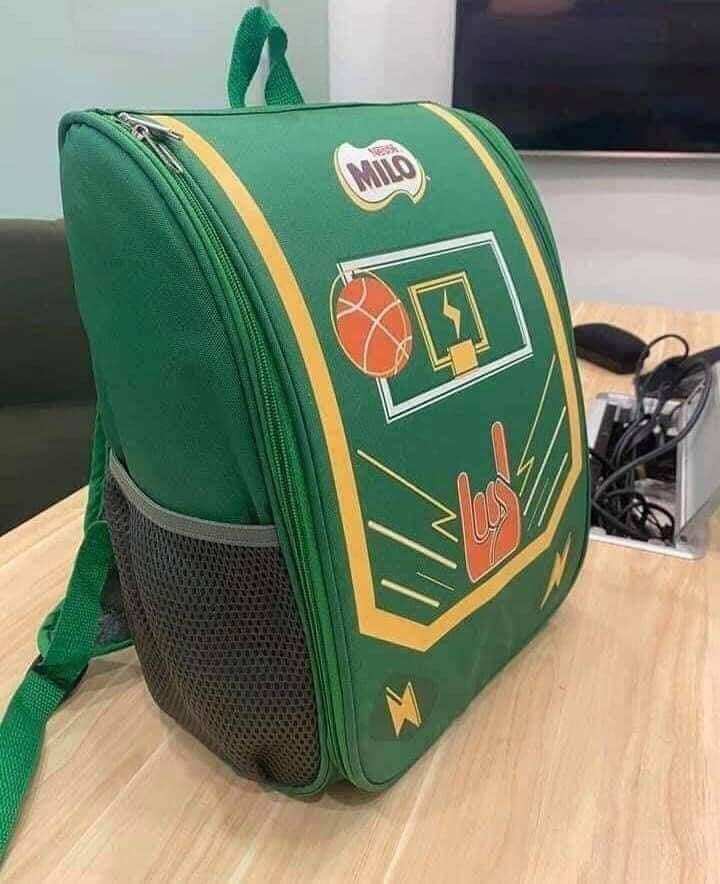 Balo Milo cho bé  . Hàng khuyến mãi của sữa MILO.