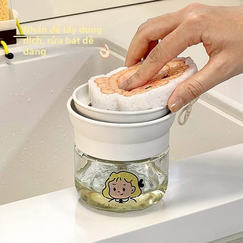 Kitchen Dish Soap Dispenser Presser