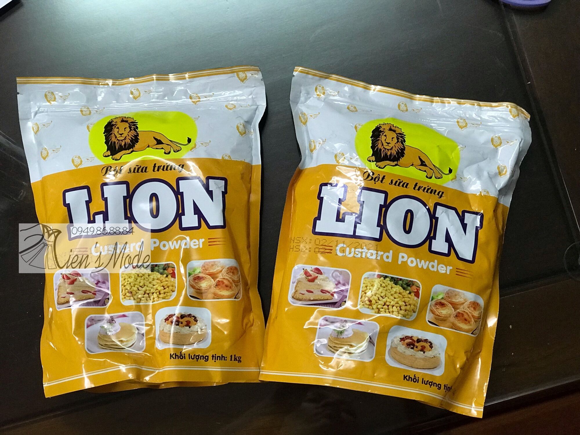 1kg bột trứng sữa/ sư tử Lion