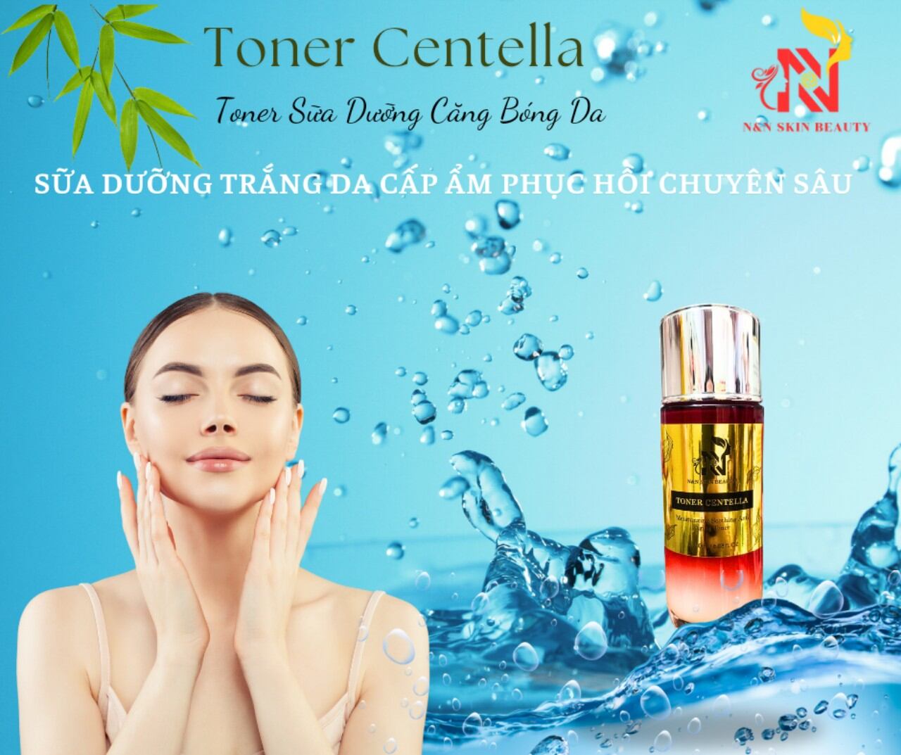 TONER CENTELLA DƯỠNG TRẮNG CĂNG BÓNG DA