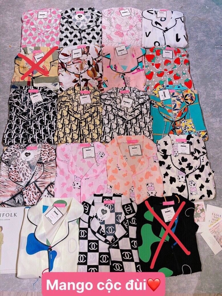 Đồ bộ đùi Satin