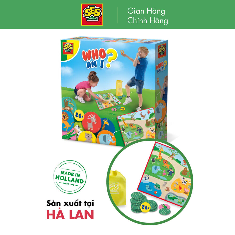 Đồ chơi phỏng đoán – who am i? animals - ses creative