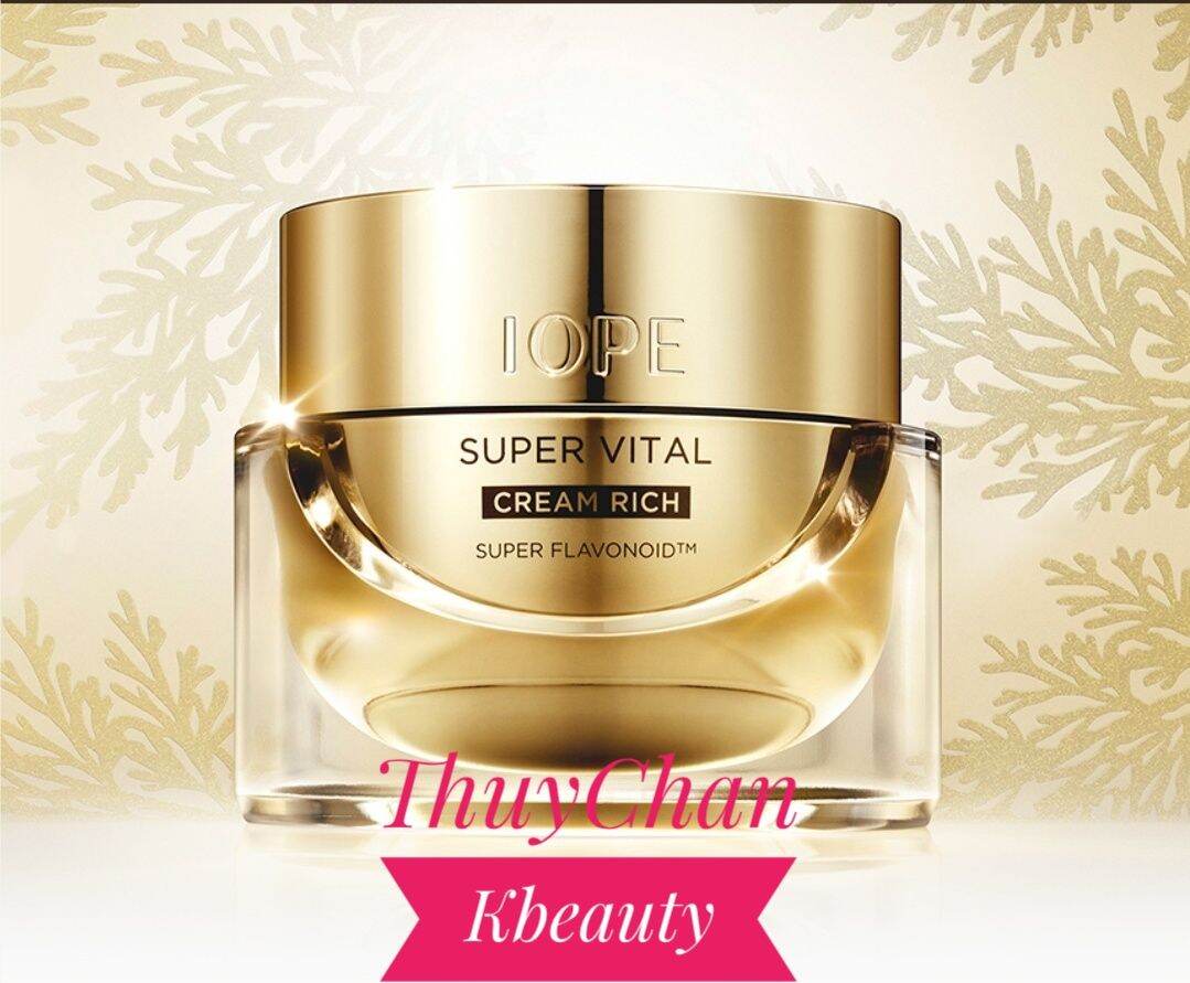 (Iope) Kem Dưỡng Da Iope Super Vital Cream Rich 14Ml