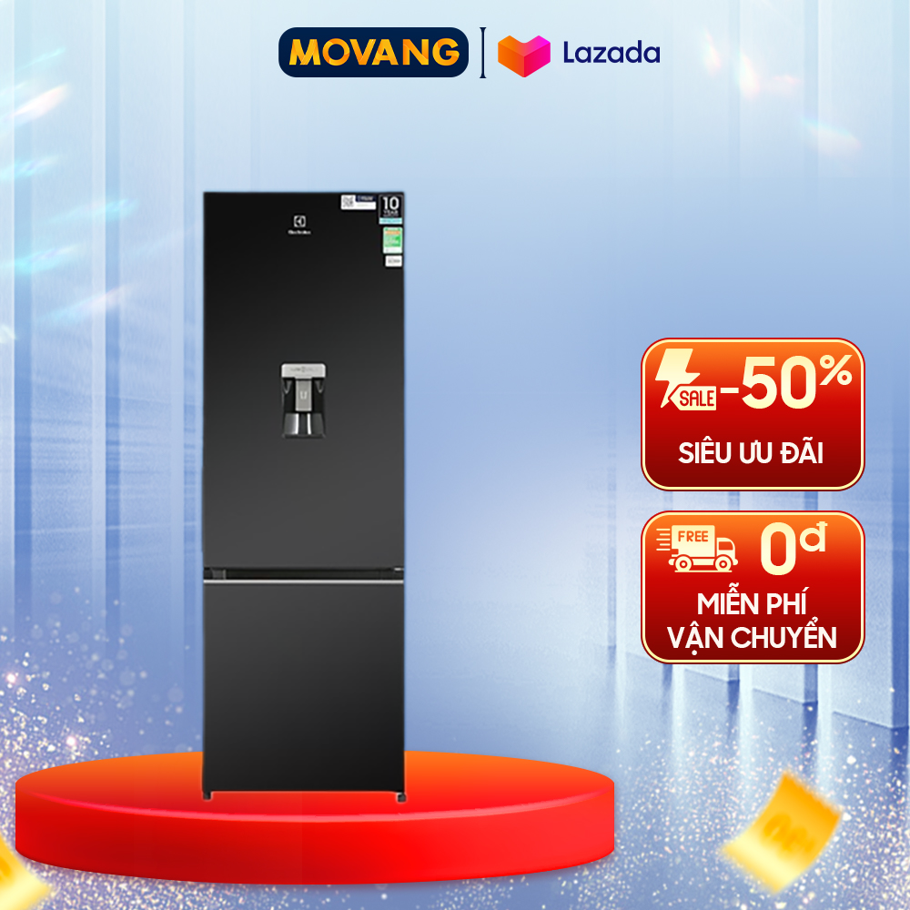 - Tủ lạnh Electrolux Inverter 335 lít EBB3762K-H - Ngăn đông mềm TasteSea Khử mùi diệt khuẩn TasteGuard Hệ thống làm lạnh EvenTemp