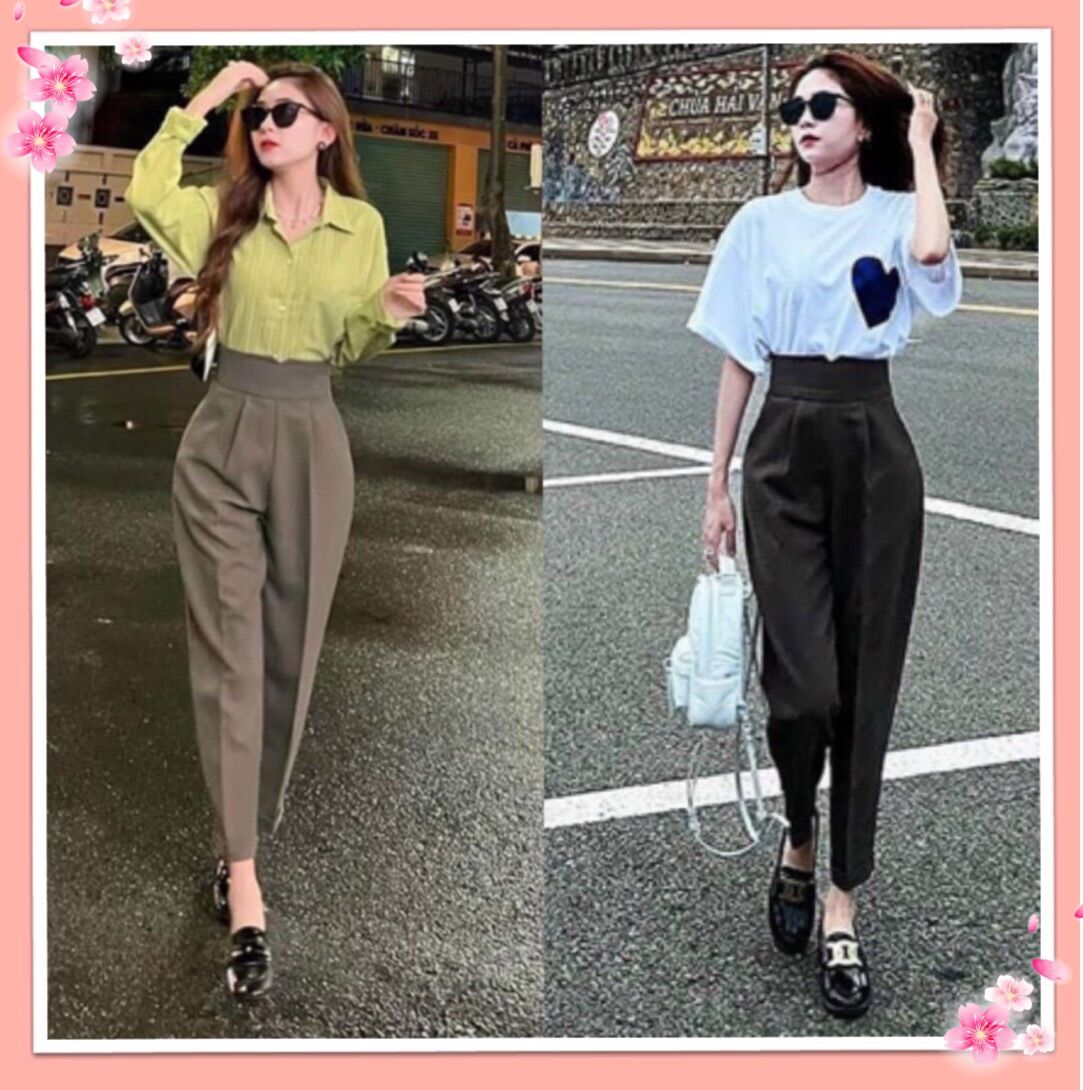 Quần tây nữ 🔥 quần tây nữ cạp cao