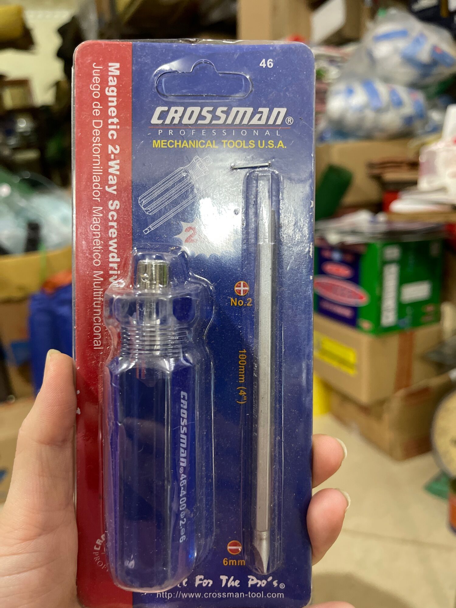 Tô vít tuốc nơ vít 2 đầu Crossman
