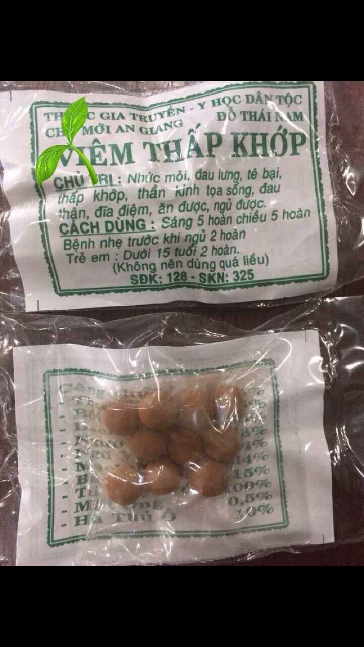 50 gói viêm khớp đỗ thái nam
