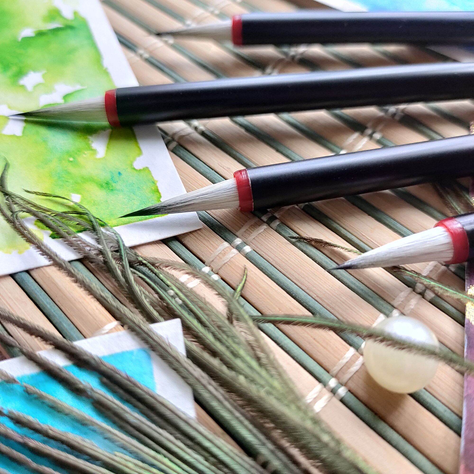 Bút lông Sơn Quỷ [Hội Vật Chí] - Bút thư pháp, thủy mặc