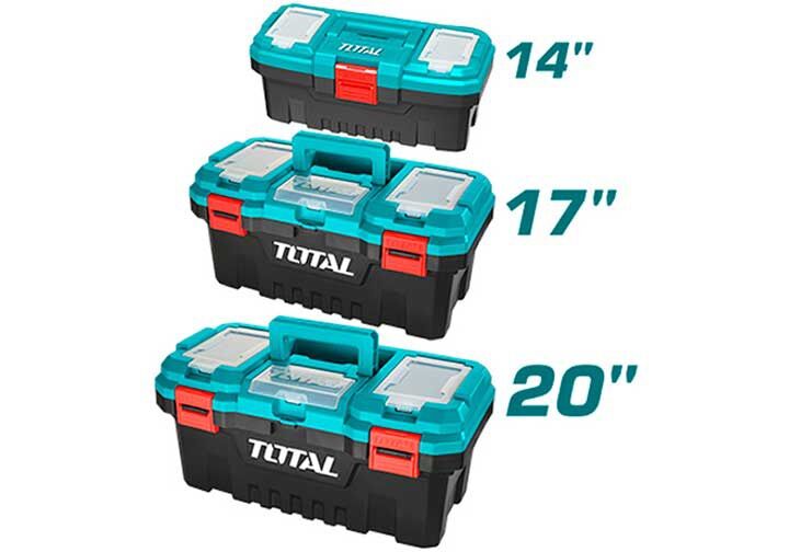 THÙNG ĐỰNG ĐỒ NGHỀ KHOÁ NHỰA TOTAL (TPBX0141, TPBX0171, TPBX0201)