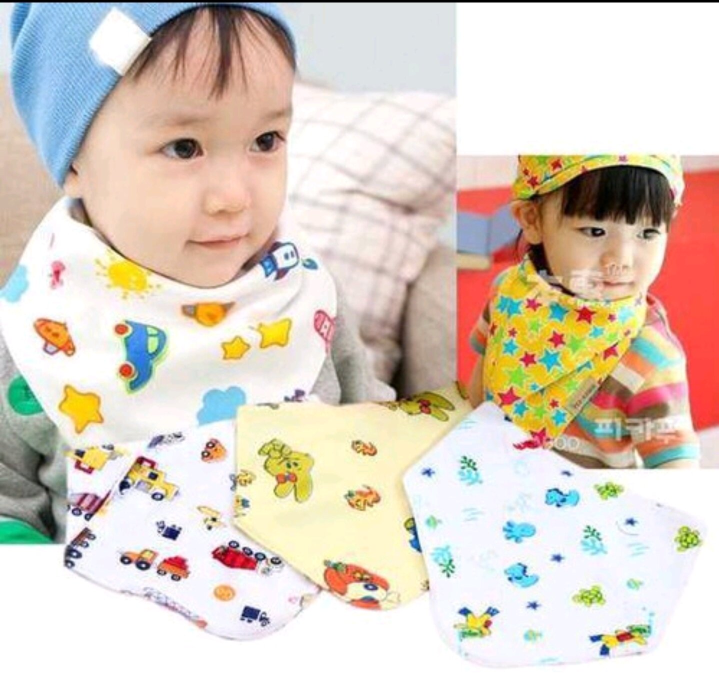 Khăn Yếm Quàng Cổ Cho Bé