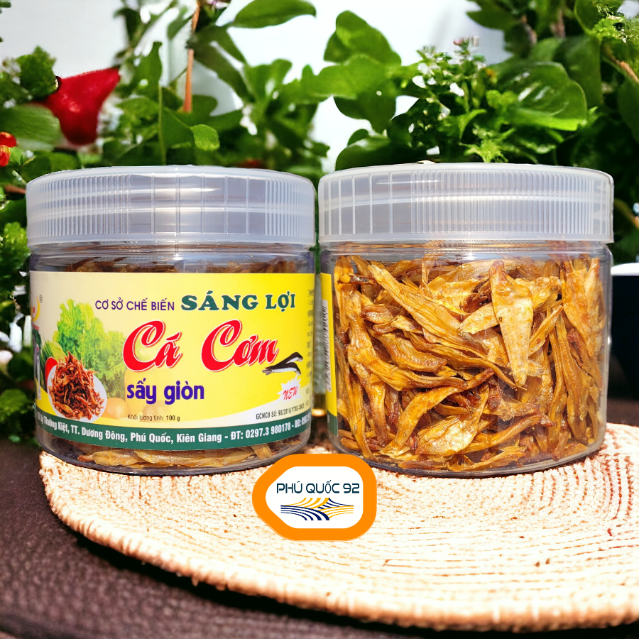 Cá Cơm Sấy Giòn Phú Quốc hủ 100g