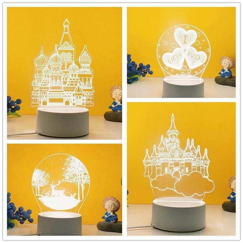 Đèn LED, đèn ngủ để bàn, đèn trang trí, đèn ngủ mini