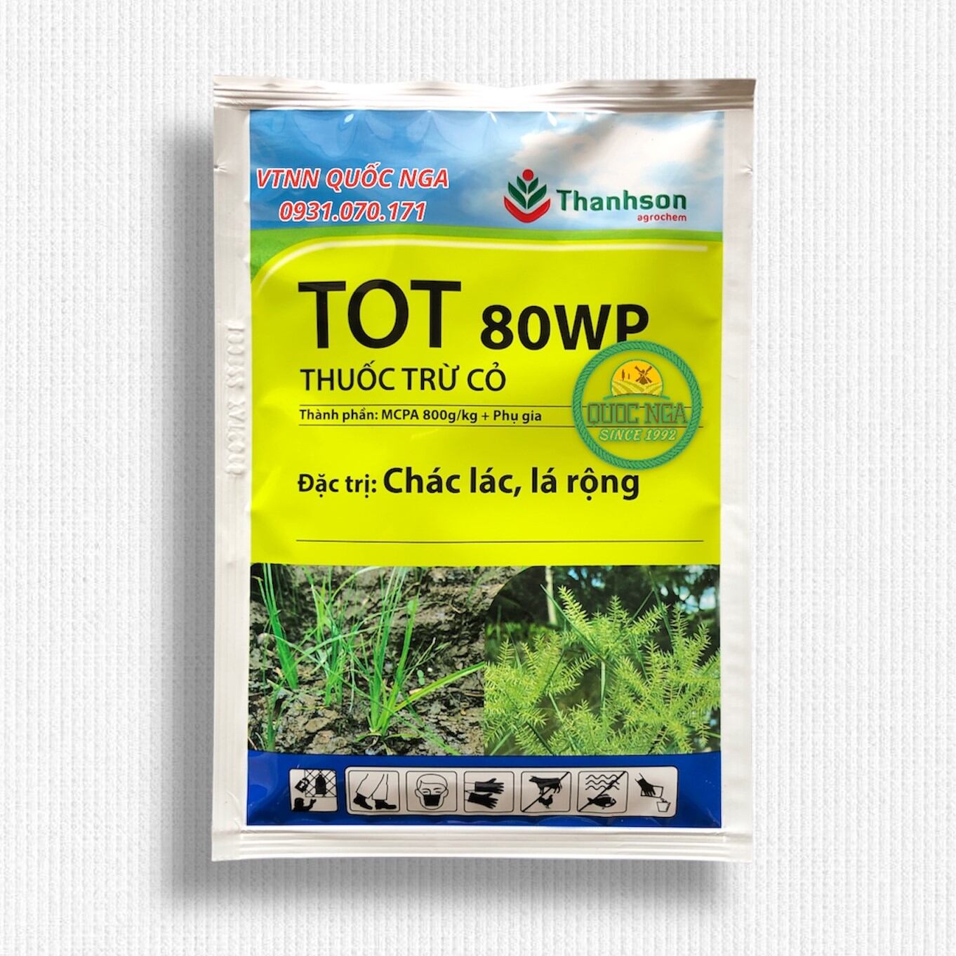 Thuốc trừ cỏ tot 80wp - thay thế 2,4d