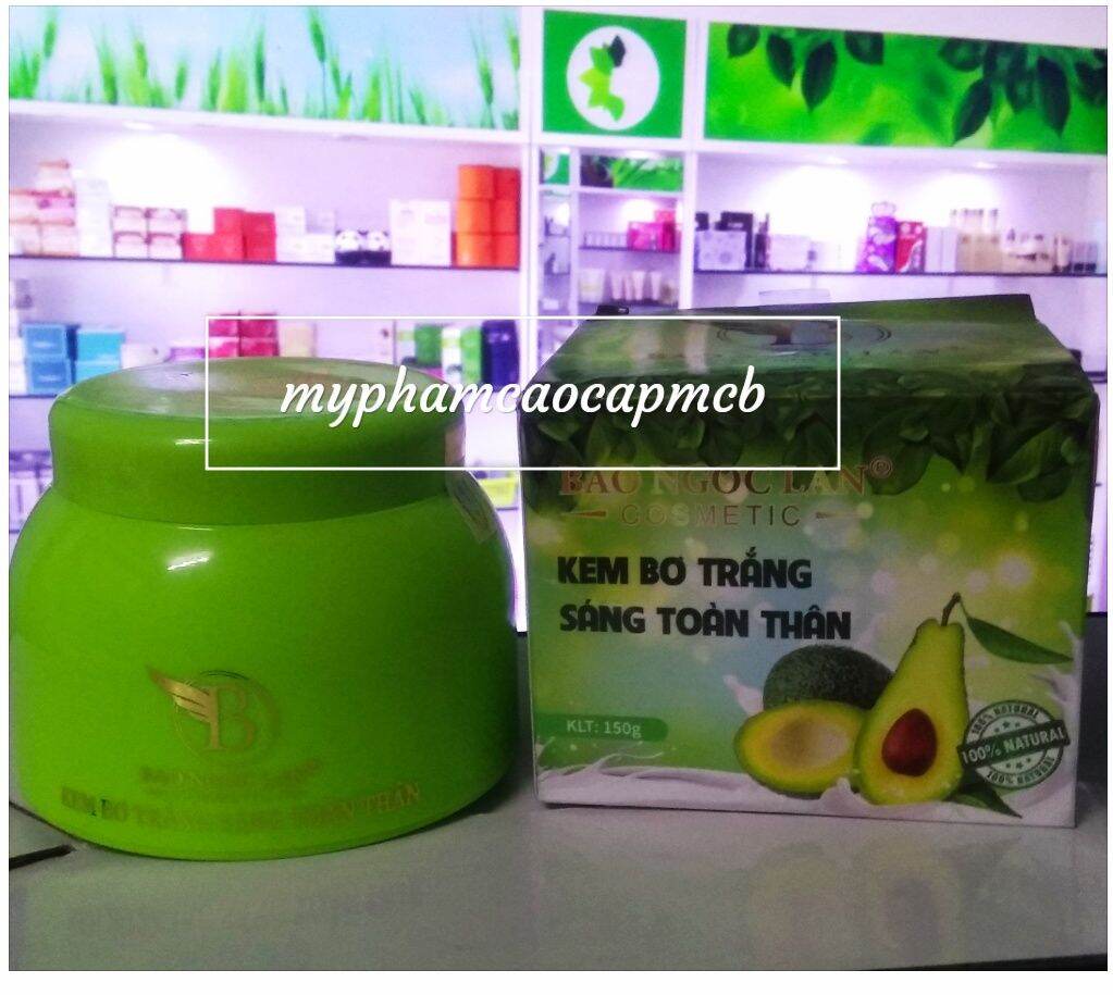 Kem Body Trắng Da Bơ Bảo Ngọc Lan 150G