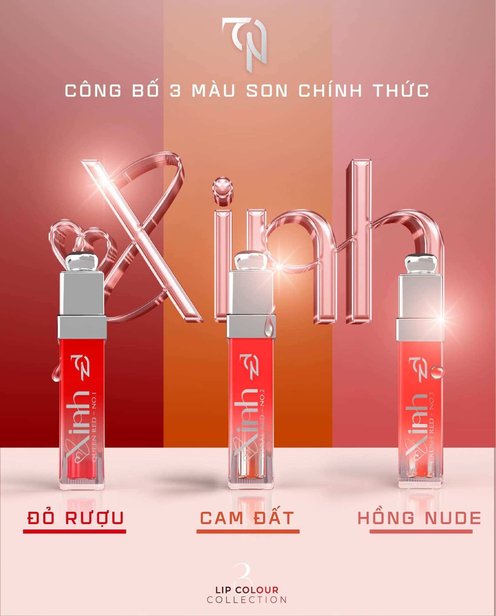 Combo Son Xinh x3 kèm tẩy tbc môi