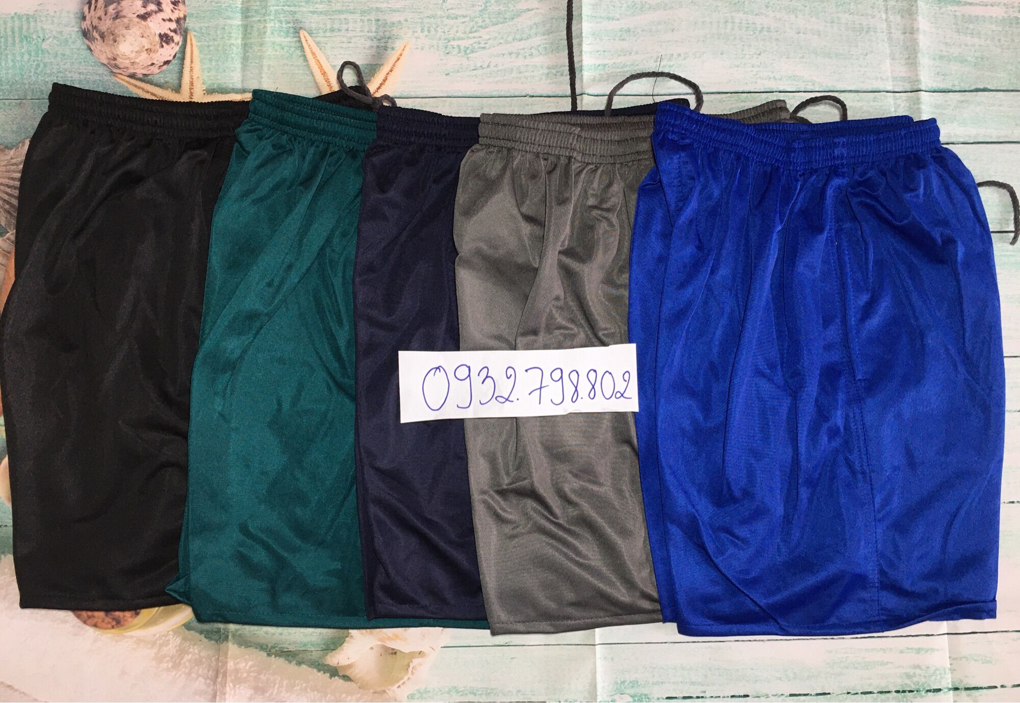 QUẦN ĐÙI THUN NAM DƯỚI 60KG (Giao màu ngẫu nhiên)