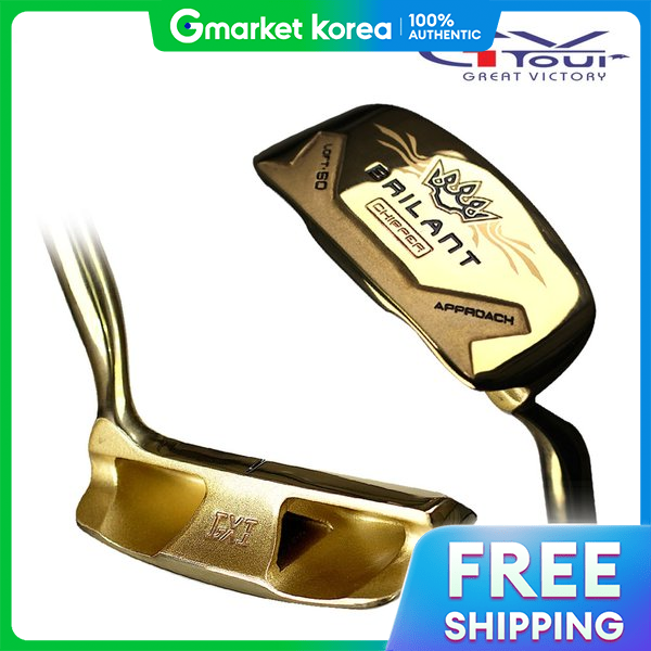 Gậy golf chipper nam GV TOUR NEW BRILANT màu vàng gold 35 độ 50 độ WA2349375