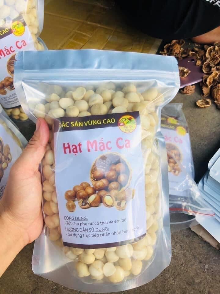 Hạt MACCA Mắc ca Lai Châu sấy lạnh size lớn  500g, 250g