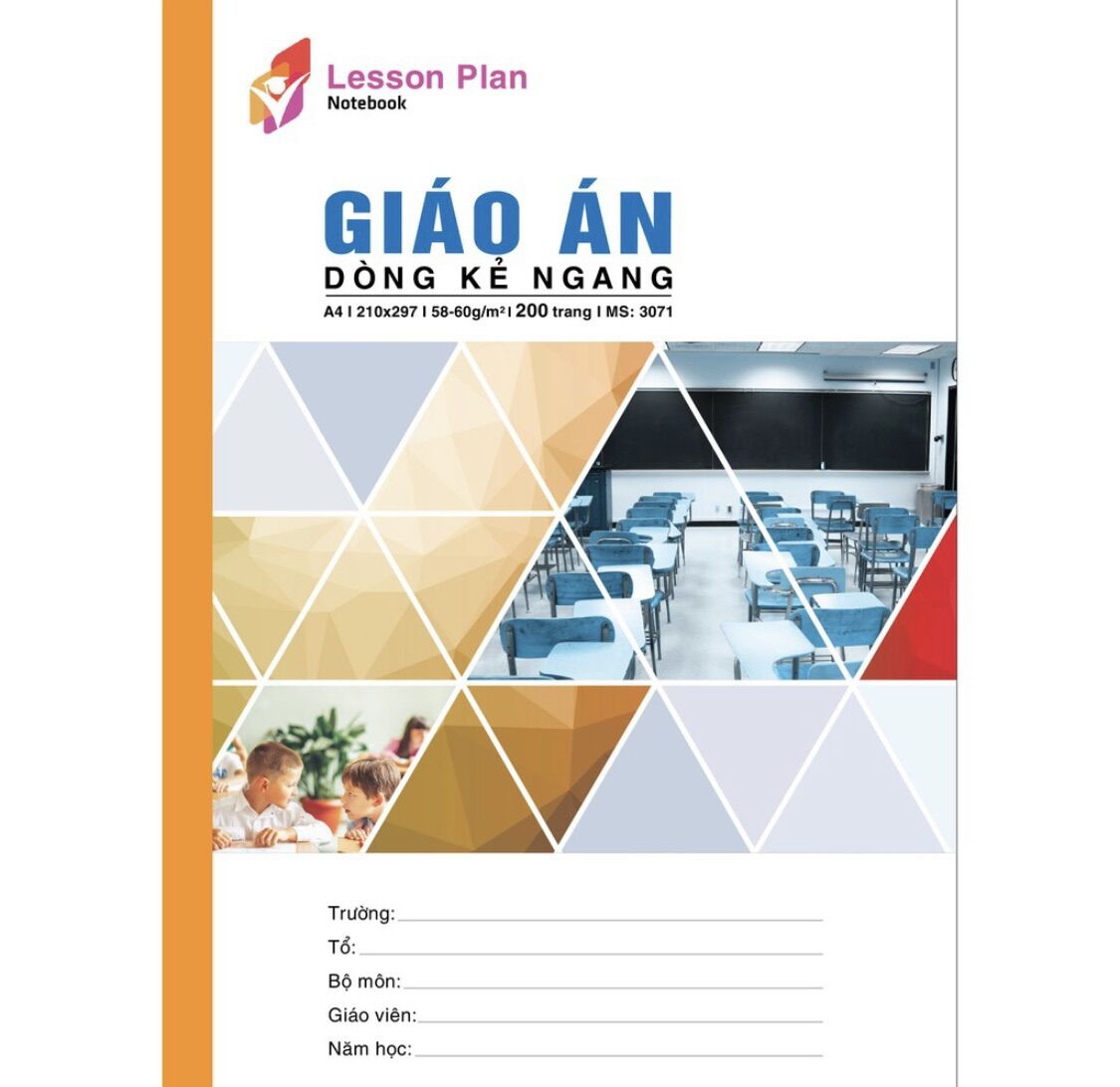 Sổ giáo án 200 trang