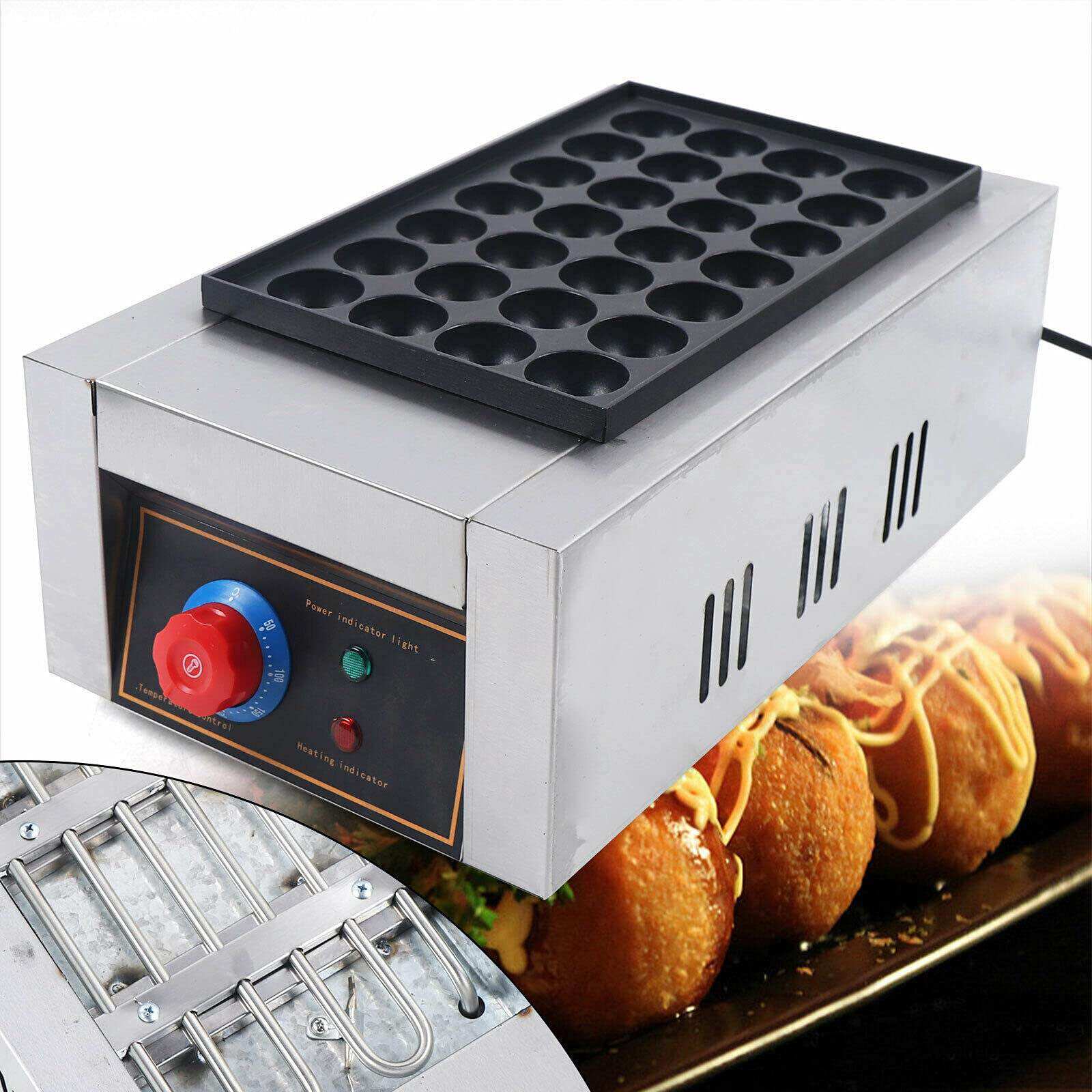 Máy làm bánh bạch tuộc takoyaki 28 viên