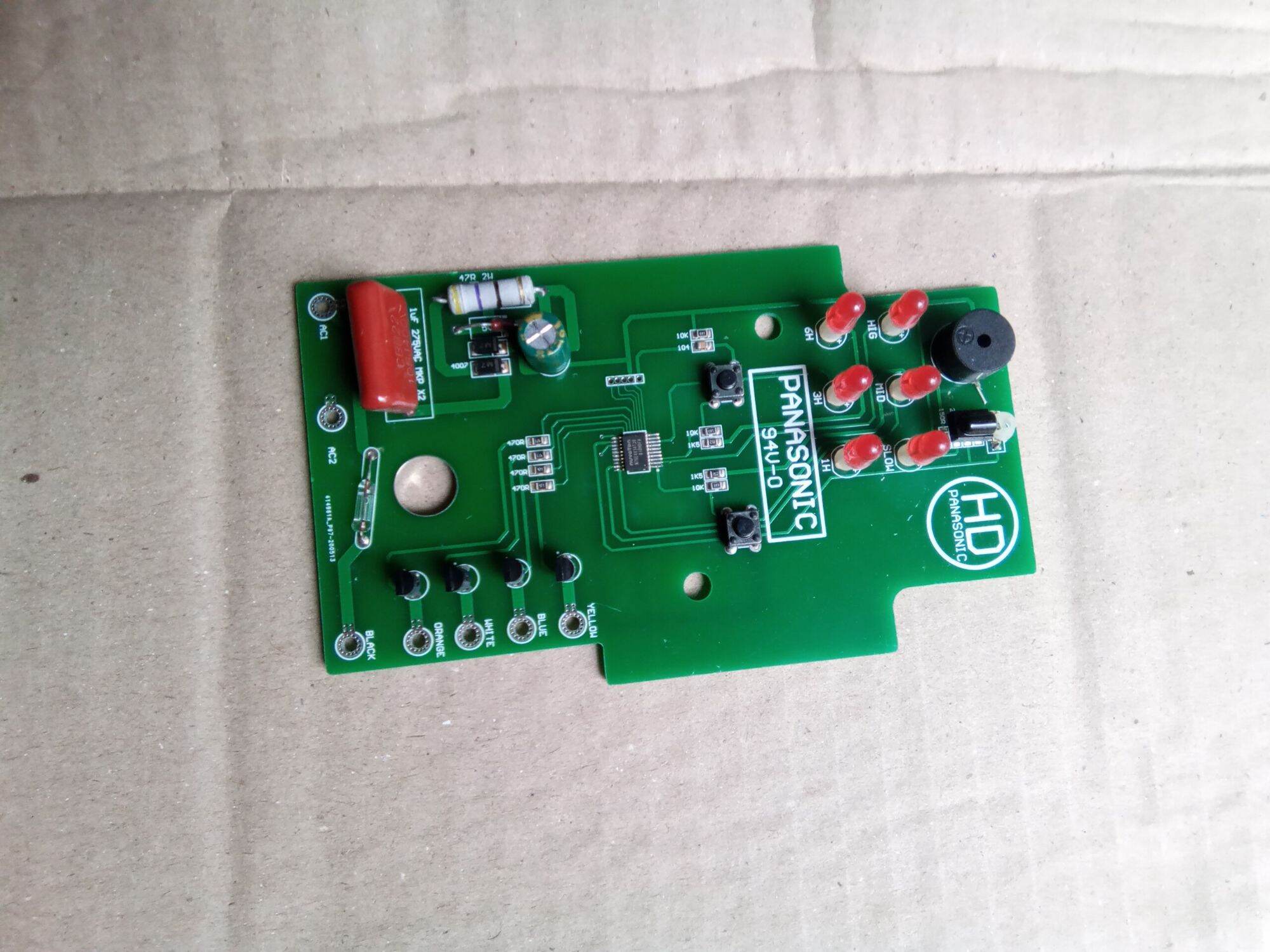 Panasonic Wall-Mounted Fan Board.