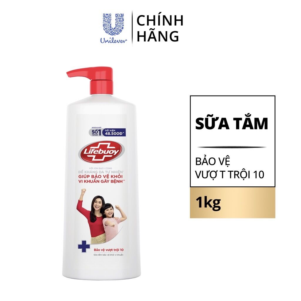 Sữa tắm Lifebuoy Chăm Sóc Da 1kg